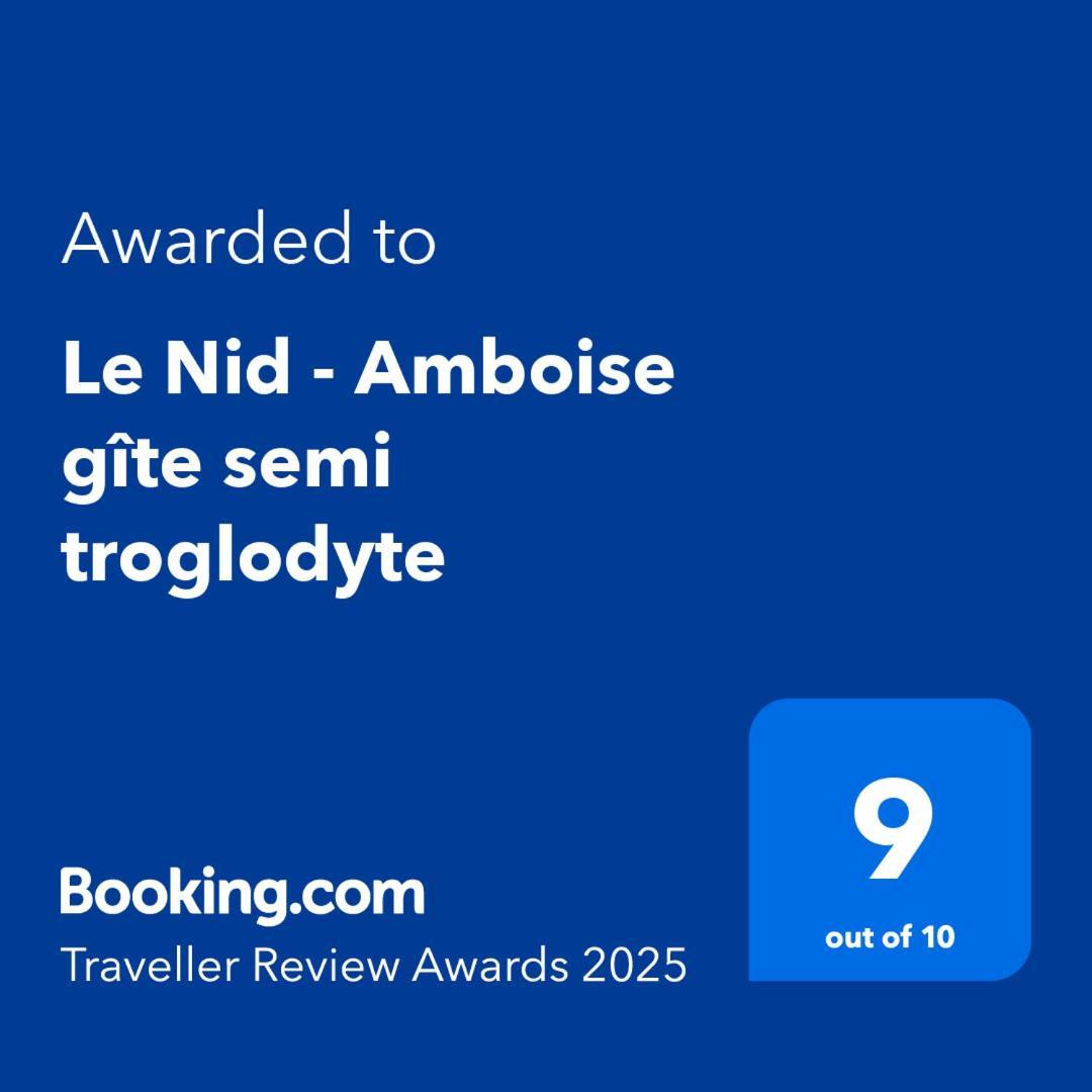 Le Nid - Amboise Gite Semi Troglodyte Zewnętrze zdjęcie